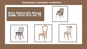 Adıyaman Sandalye İmalatı Modelleri Fiyatları – Solo Dekoratif Ahşap